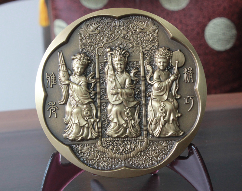 新品预定:中国牙雕艺术大铜章