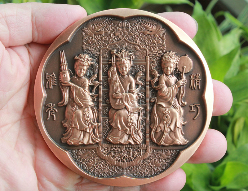 新品预定:中国牙雕艺术大铜章