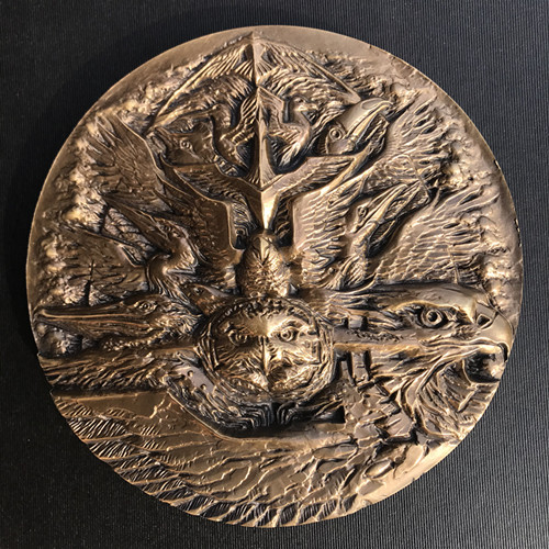 现货销售:上币“生命”系列之海洋、陆地、天空150mm大铜章