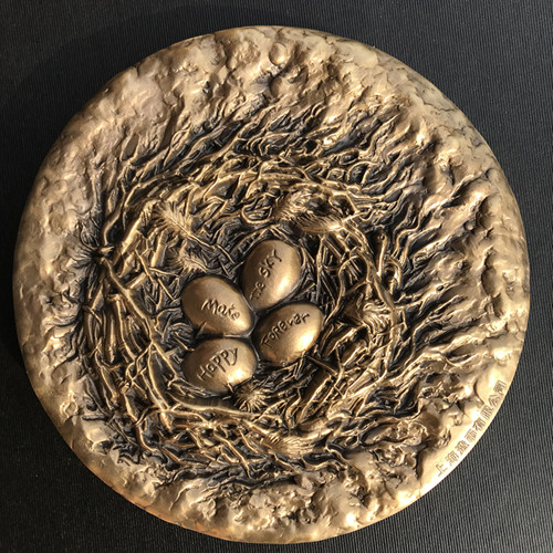 现货销售:上币“生命”系列之海洋、陆地、天空150mm大铜章