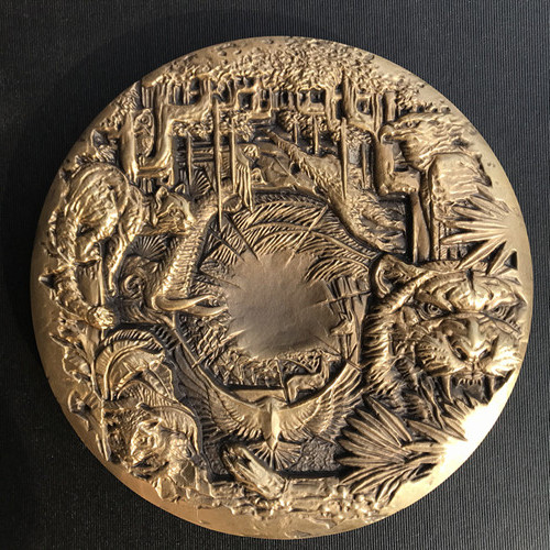 现货销售:上币“生命”系列之海洋、陆地、天空150mm大铜章