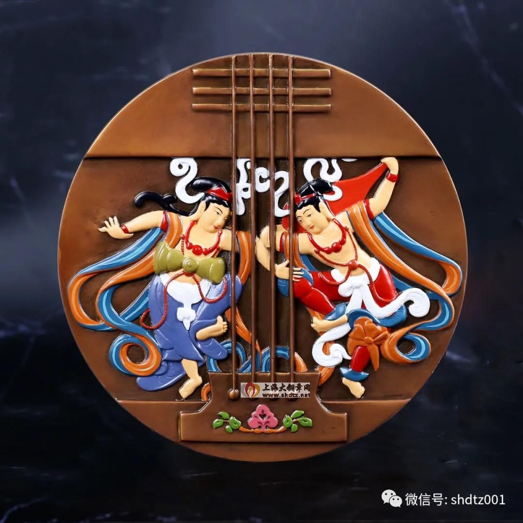 新品预定:《飞天》艺术大浇铸铜章