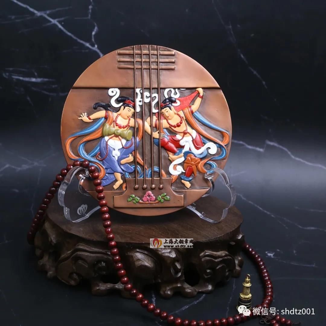 新品预定:《飞天》艺术大浇铸铜章