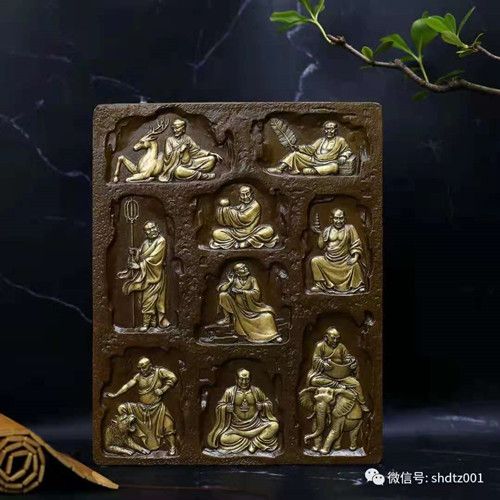 现货订购:十八罗汉原模浇铸