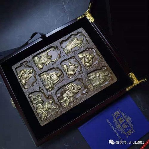 现货订购:十八罗汉原模浇铸