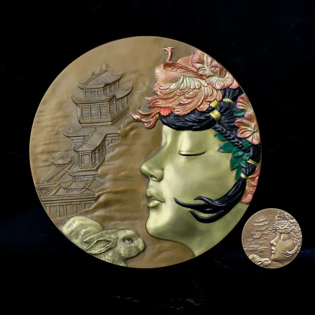 新品预定;《嫦娥奔月》浇铸铜章