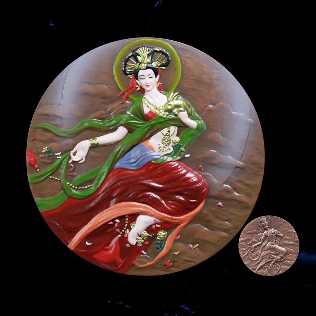 新品预定;《嫦娥奔月》浇铸铜章