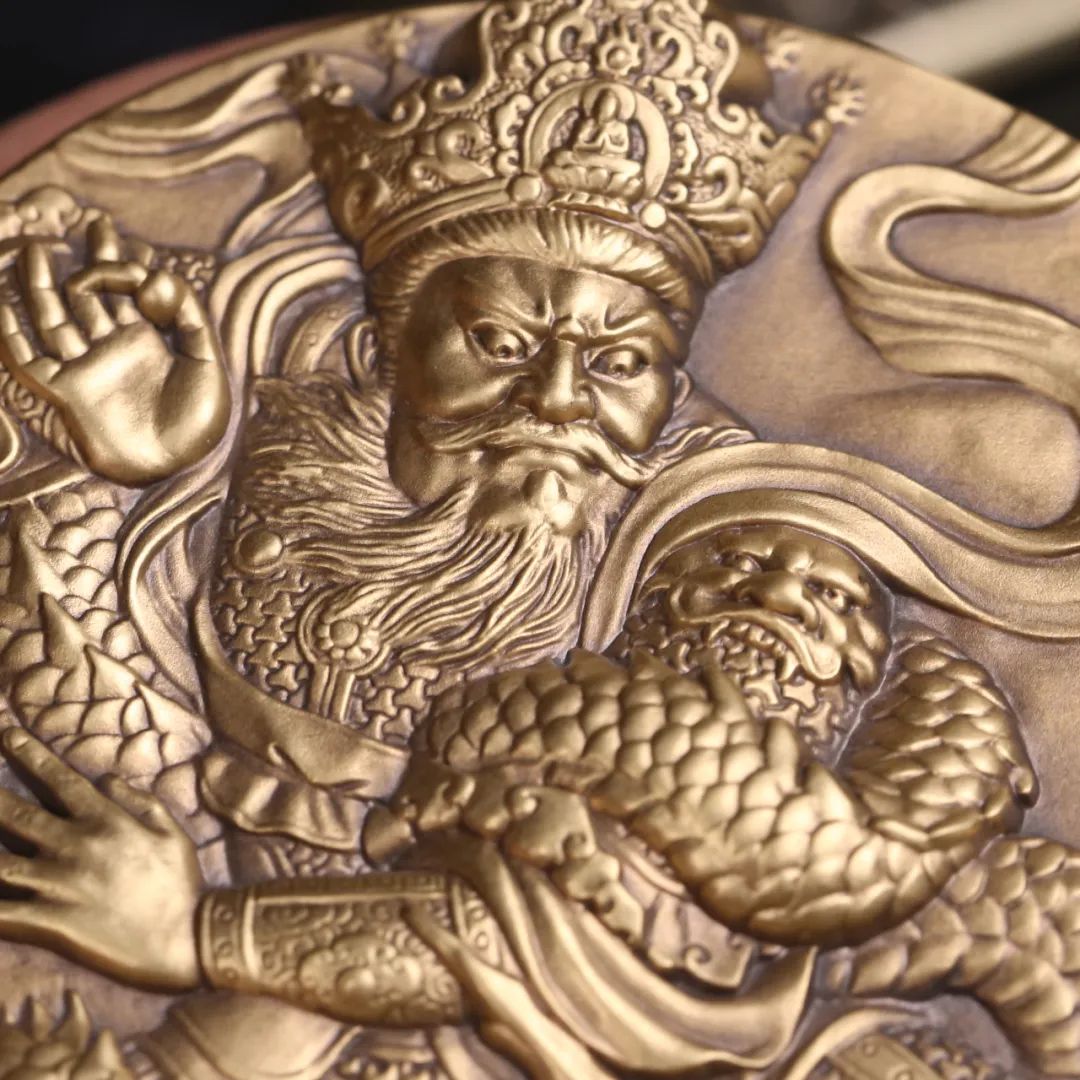 新品预定:风调雨顺佑人间------《广目天王》纪念铜章