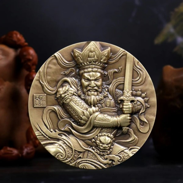 3月铜章新品预定: 《南方增长天王》 纪念铜章