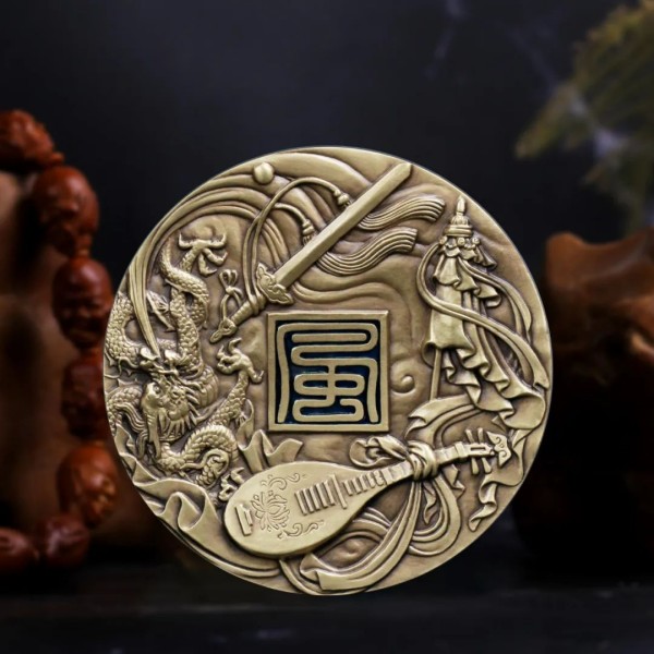 3月铜章新品预定: 《南方增长天王》 纪念铜章